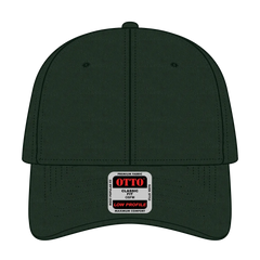 OTTO 19-536 6 Panel Low Profile Baseball Cap - Dk. Green - Dk. Green / 6 1/2’’ - 7 5/8’’