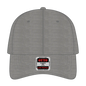 OTTO 19-536 6 Panel Low Profile Baseball Cap - Gray - Gray / 6 1/2’’ - 7 5/8’’