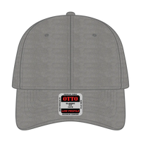 OTTO 19-536 6 Panel Low Profile Baseball Cap - Gray - Gray / 6 1/2’’ - 7 5/8’’
