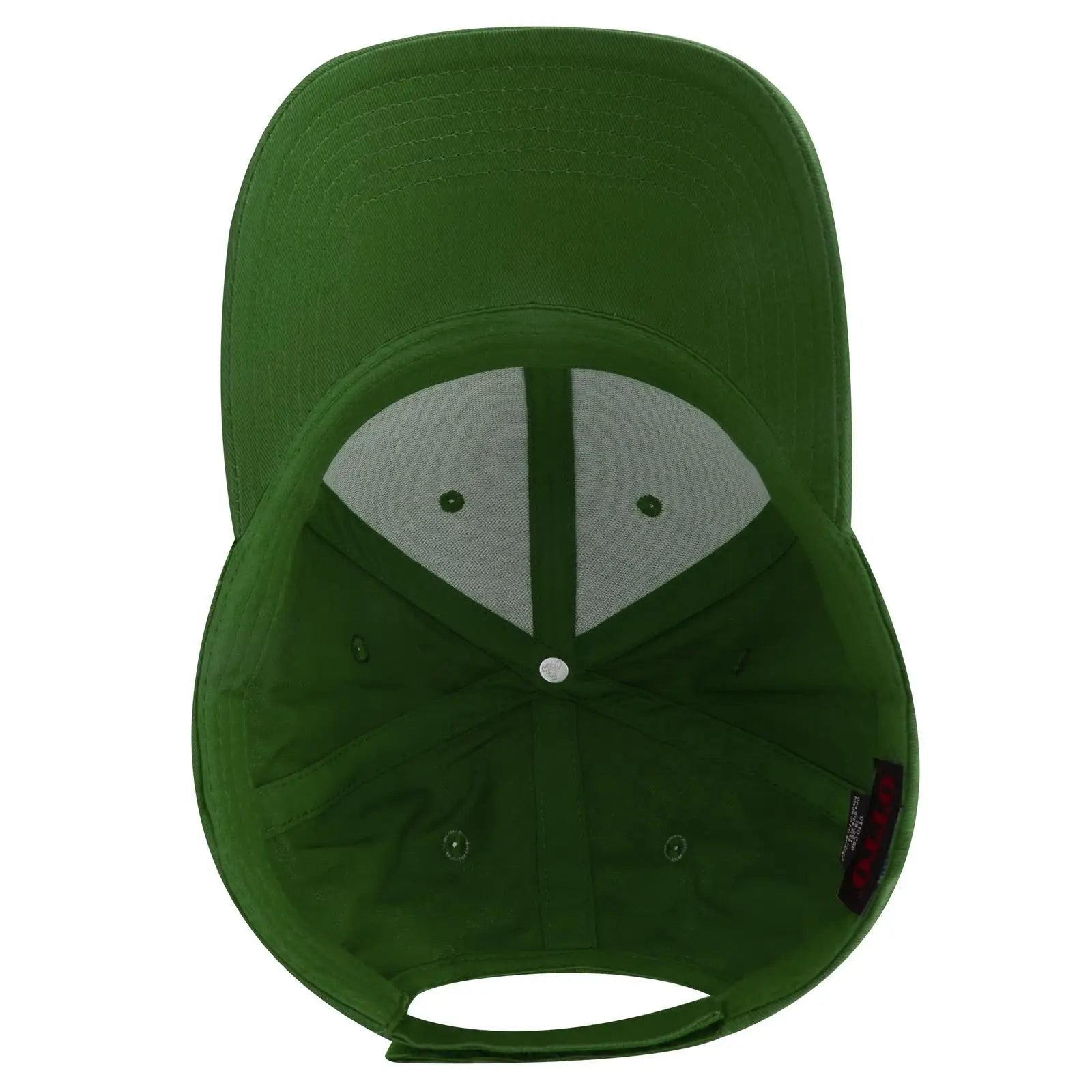 OTTO 19-536 6 Panel Low Profile Baseball Cap - Kelly - Kelly / 6 1/2’’ - 7 5/8’’