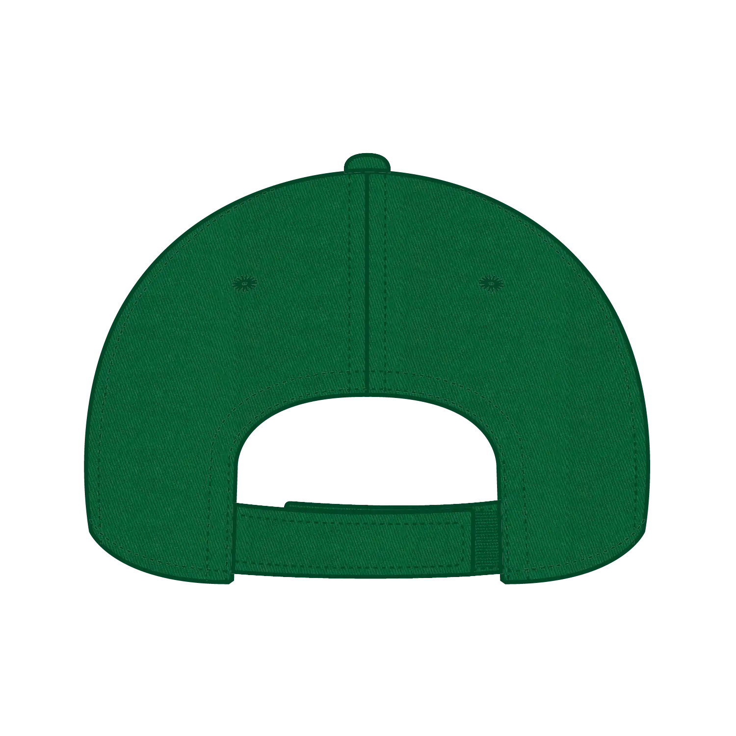 OTTO 19-536 6 Panel Low Profile Baseball Cap - Kelly - Kelly / 6 1/2’’ - 7 5/8’’