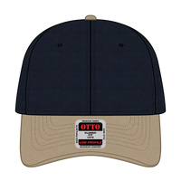 OTTO 19-536 6 Panel Low Profile Baseball Cap - Kha/Nvy/Nvy - Kha/Nvy/Nvy / 6 1/2’’ - 7 5/8’’