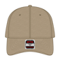 OTTO 19-536 6 Panel Low Profile Baseball Cap - Khaki - Khaki / 6 1/2’’ - 7 5/8’’