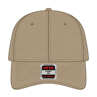 OTTO 19-536 6 Panel Low Profile Baseball Cap - Khaki - Khaki / 6 1/2’’ - 7 5/8’’