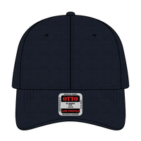 OTTO 19-536 6 Panel Low Profile Baseball Cap - Navy - Navy / 6 1/2’’ - 7 5/8’’