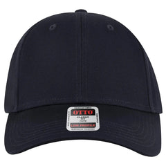 OTTO 19-536 6 Panel Low Profile Baseball Cap - Navy - Navy / 6 1/2’’ - 7 5/8’’