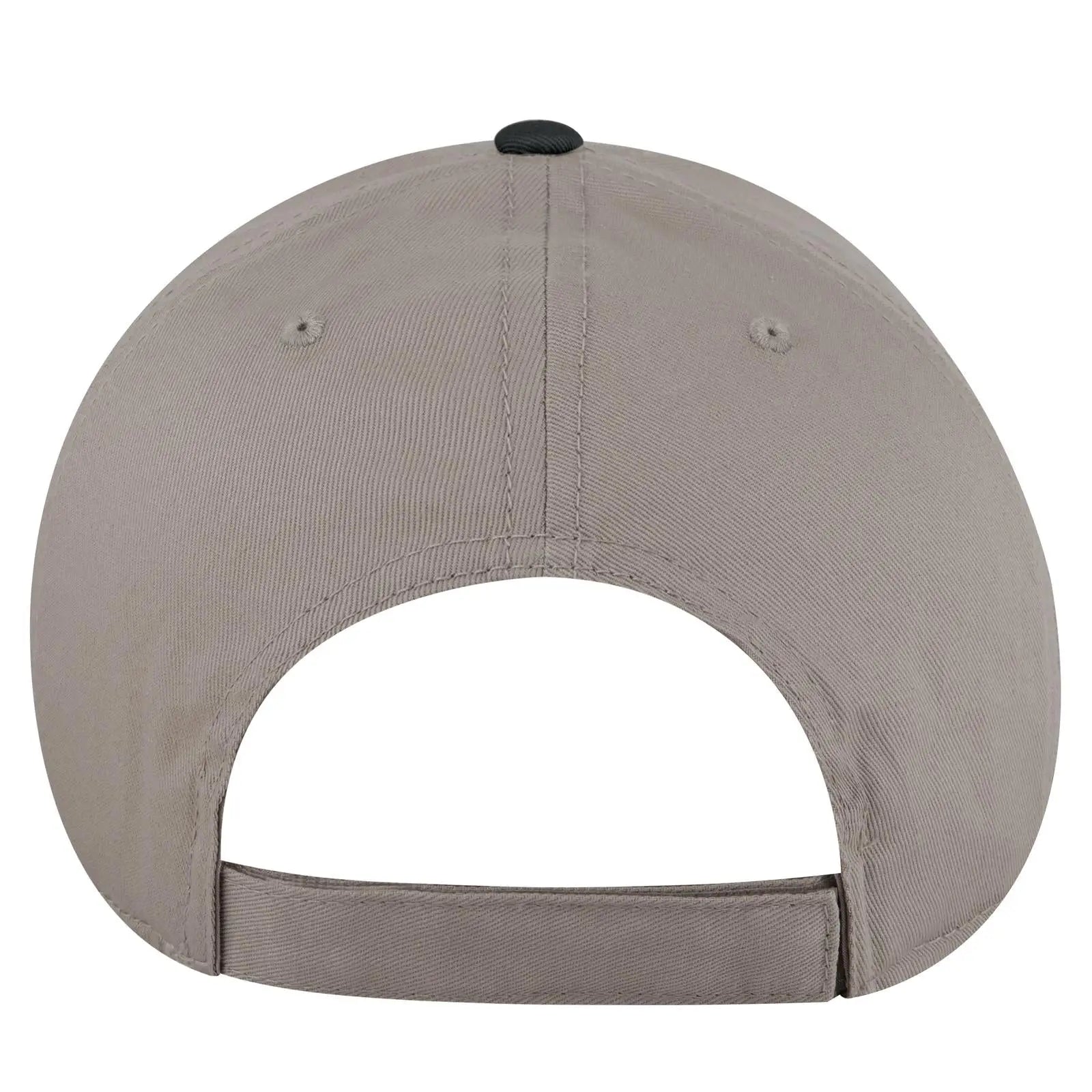 OTTO 19-536 6 Panel Low Profile Baseball Cap - Nvy/Gry/Gry - Nvy/Gry/Gry / 6 1/2’’ - 7 5/8’’