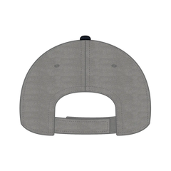 OTTO 19-536 6 Panel Low Profile Baseball Cap - Nvy/Gry/Gry - Nvy/Gry/Gry / 6 1/2’’ - 7 5/8’’