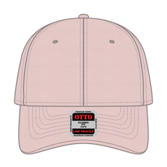 OTTO 19-536 6 Panel Low Profile Baseball Cap - Pink - Pink / 6 1/2’’ - 7 5/8’’