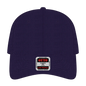 OTTO 19-536 6 Panel Low Profile Baseball Cap - Purple - Purple / 6 1/2’’ - 7 5/8’’