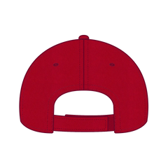 OTTO 19-536 6 Panel Low Profile Baseball Cap - Red - Red / 6 1/2’’ - 7 5/8’’