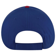 OTTO 19-536 6 Panel Low Profile Baseball Cap - Red/Ryl/Ryl - Red/Ryl/Ryl / 6 1/2’’ - 7 5/8’’