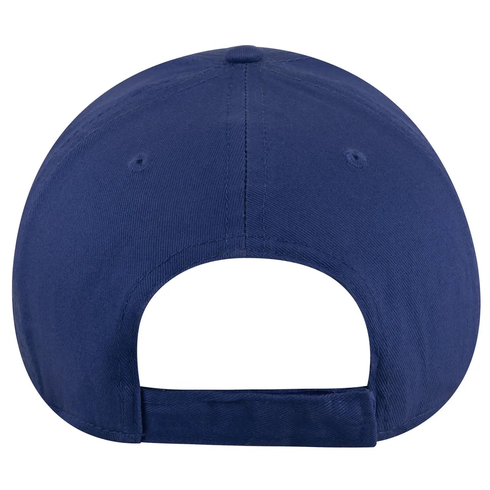 OTTO 19-536 6 Panel Low Profile Baseball Cap - Royal - Royal / 6 1/2’’ - 7 5/8’’