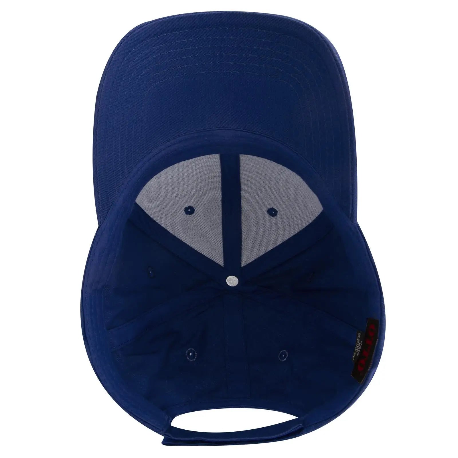 OTTO 19-536 6 Panel Low Profile Baseball Cap - Royal - Royal / 6 1/2’’ - 7 5/8’’