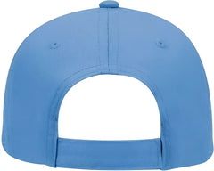 OTTO 19-536 Cotton Twill Low Profile Pro Style Cap with 6 Embroidered Eyelets - C Olive Blue - Columbia Blue / One Size
