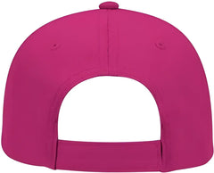 OTTO 19-536 Cotton Twill Low Profile Pro Style Cap with 6 Embroidered Eyelets - Hot Pink - Hot Pink / One Size Fits Most