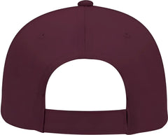 OTTO 19 536 Cotton Twill Low Profile Pro Style Cap with 6 Embroidered Eyelets Maroon Maroon / One Size Fits Most