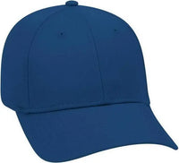 OTTO 19-536 Cotton Twill Low Profile Pro Style Cap with 6 Embroidered Eyelets - Royal - Royal / One Size Fits Most