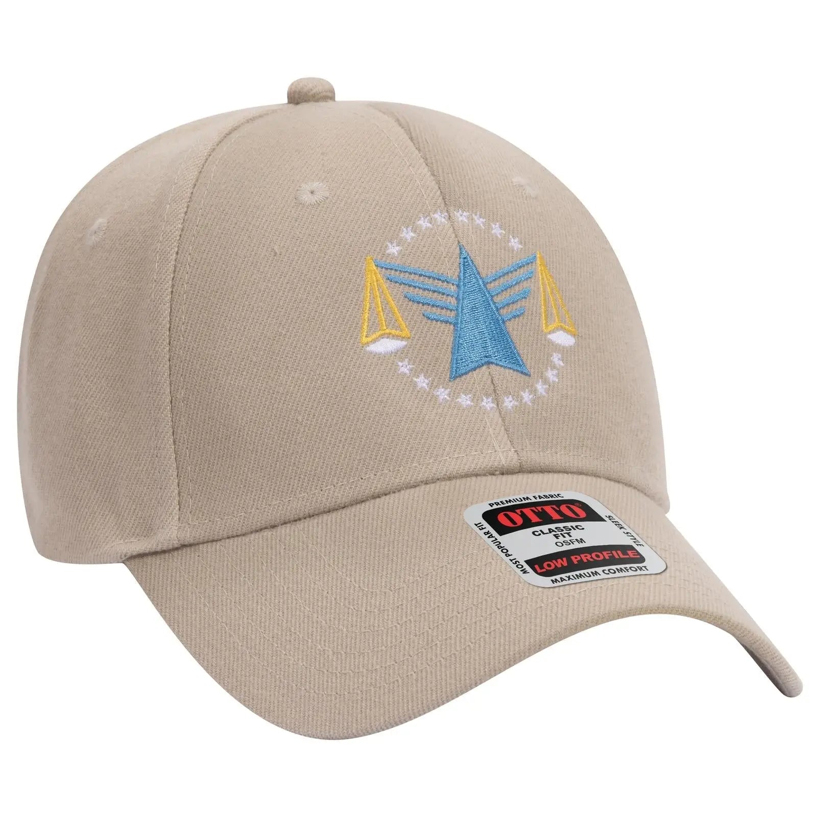 OTTO 19-609 6 Panel Low Profile Baseball Cap - Dk. Green - Dk. Green / 6 1/2’’ - 7 5/8’’