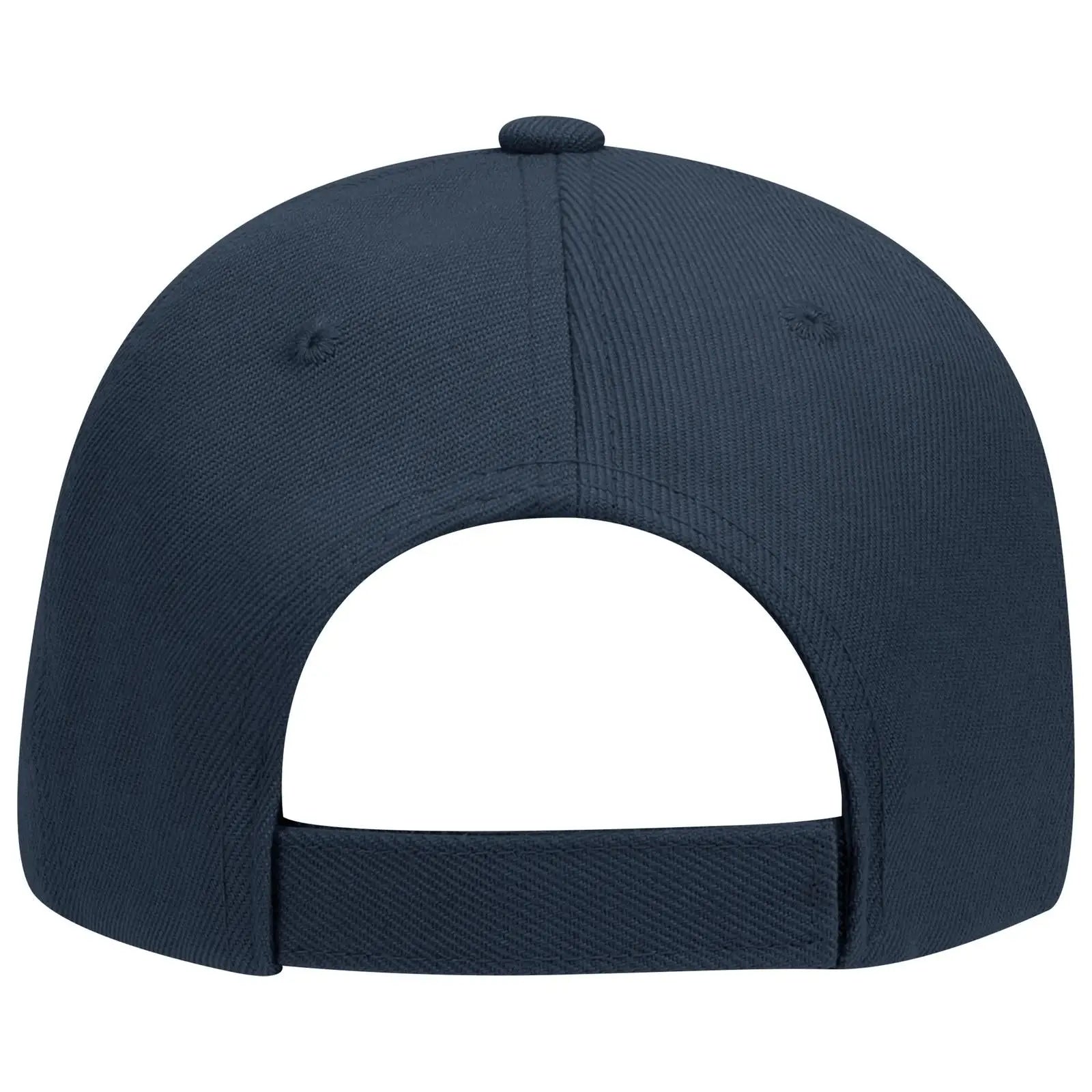 OTTO 19-609 6 Panel Low Profile Baseball Cap - Navy - Navy / 6 1/2’’ - 7 5/8’’