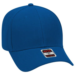 OTTO 19-609 6 Panel Low Profile Baseball Cap - Royal - Royal / 6 1/2’’ - 7 5/8’’