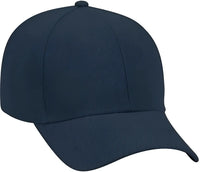 OTTO 19-609 Alternative Wool Blend Low Profile Pro Style Cap - Navy - Navy / One Size Fits Most