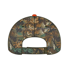 OTTO 19-701 Camouflage 6 Panel Low Profile Baseball Cap - Lt.Lod/Brn/Kly/N.Org - Lt.Lod/Brn/Kly/N.Org / 6 1/2’’ - 7
