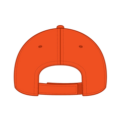 OTTO 19-701 Neon 6 Panel Low Profile Baseball Cap - N.Org/Ref.Gry - N.Org/Ref.Gry / 6 1/2’’ - 7 5/8’’