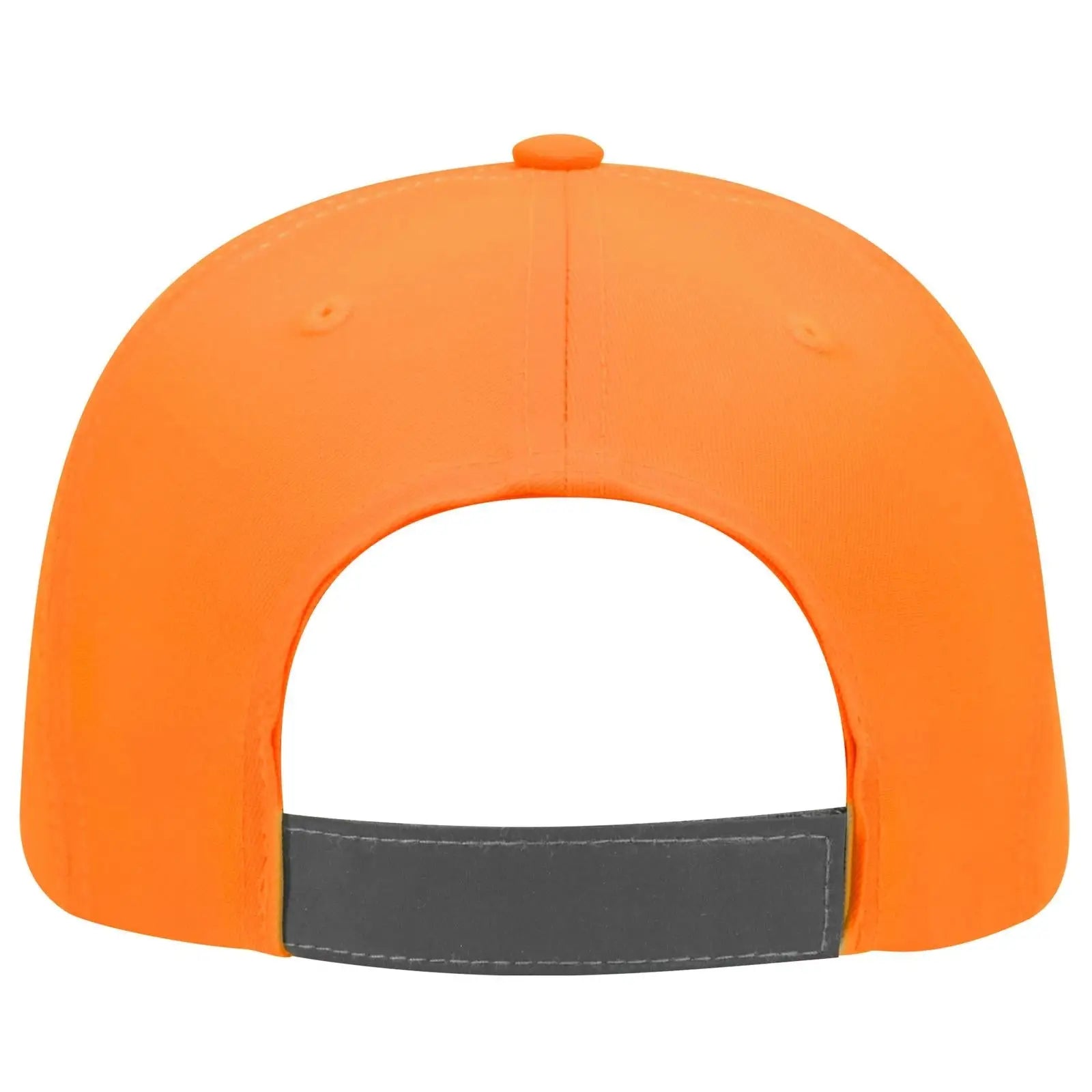 OTTO 19-701 Neon 6 Panel Low Profile Baseball Cap - N.Org/Ref.Gry - N.Org/Ref.Gry / 6 1/2’’ - 7 5/8’’