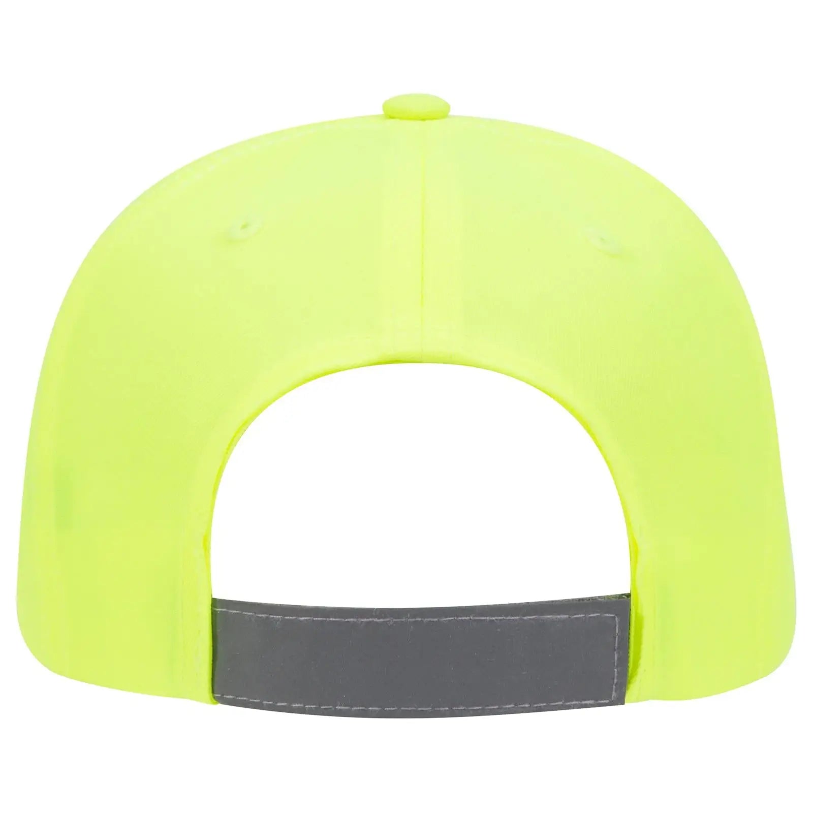OTTO 19-701 Neon 6 Panel Low Profile Baseball Cap - N.Yel/Ref.Gry - N.Yel/Ref.Gry / 6 1/2’’ - 7 5/8’’