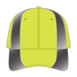 OTTO 19-701 Neon 6 Panel Low Profile Baseball Cap - N.Yel/Ref.Gry - N.Yel/Ref.Gry / 6 1/2’’ - 7 5/8’’