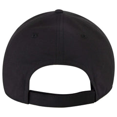 OTTO 19-768 6 Panel Low Profile Baseball Cap - Black - Black / 6 1/2’’ - 7 5/8’’