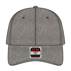 OTTO 19-768 6 Panel Low Profile Baseball Cap - Char. Gray - Char. Gray / 6 1/2’’ - 7 5/8’’