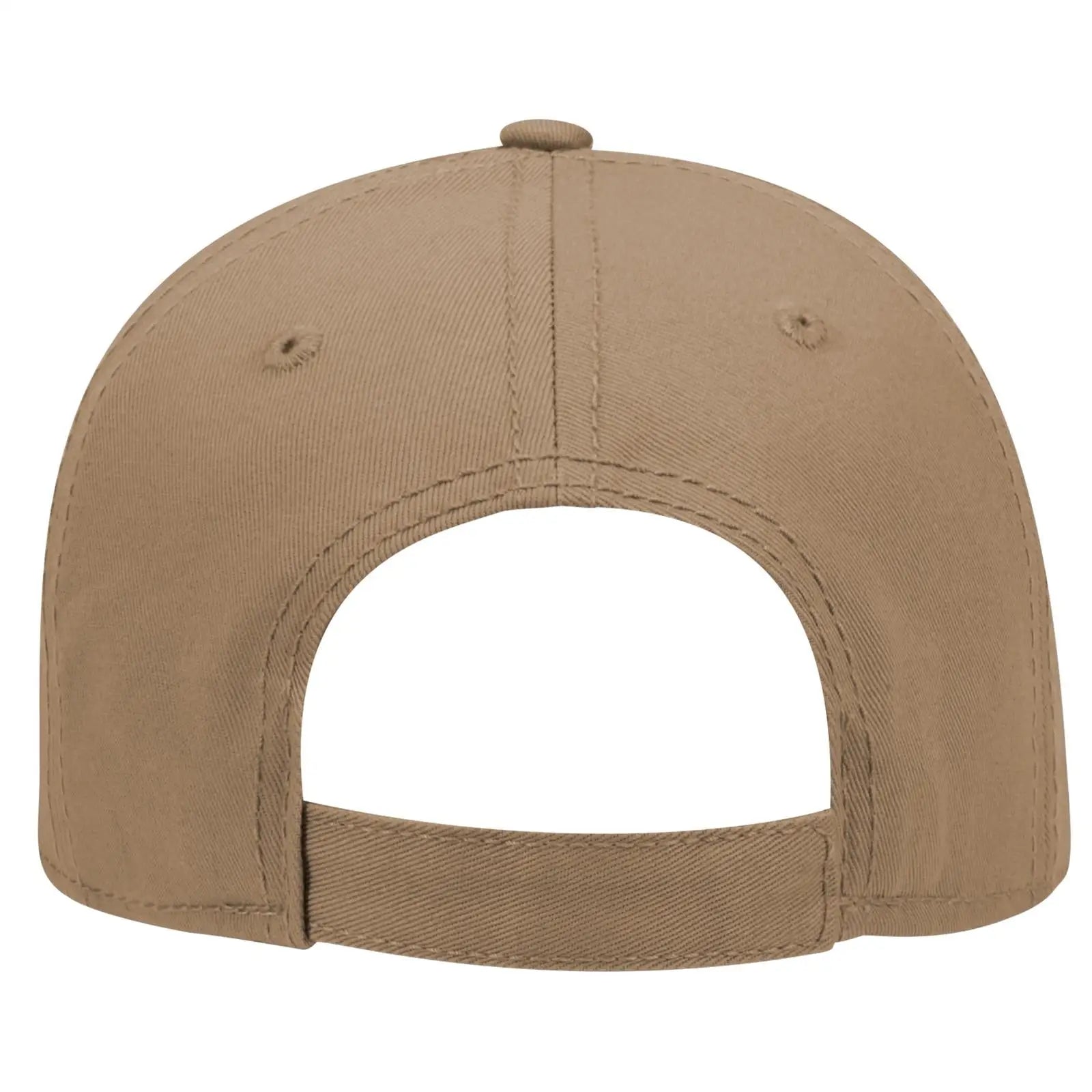 OTTO 19-768 6 Panel Low Profile Baseball Cap - Coyote Brown - Coyote Brown / 6 1/2’’ - 7 5/8’’