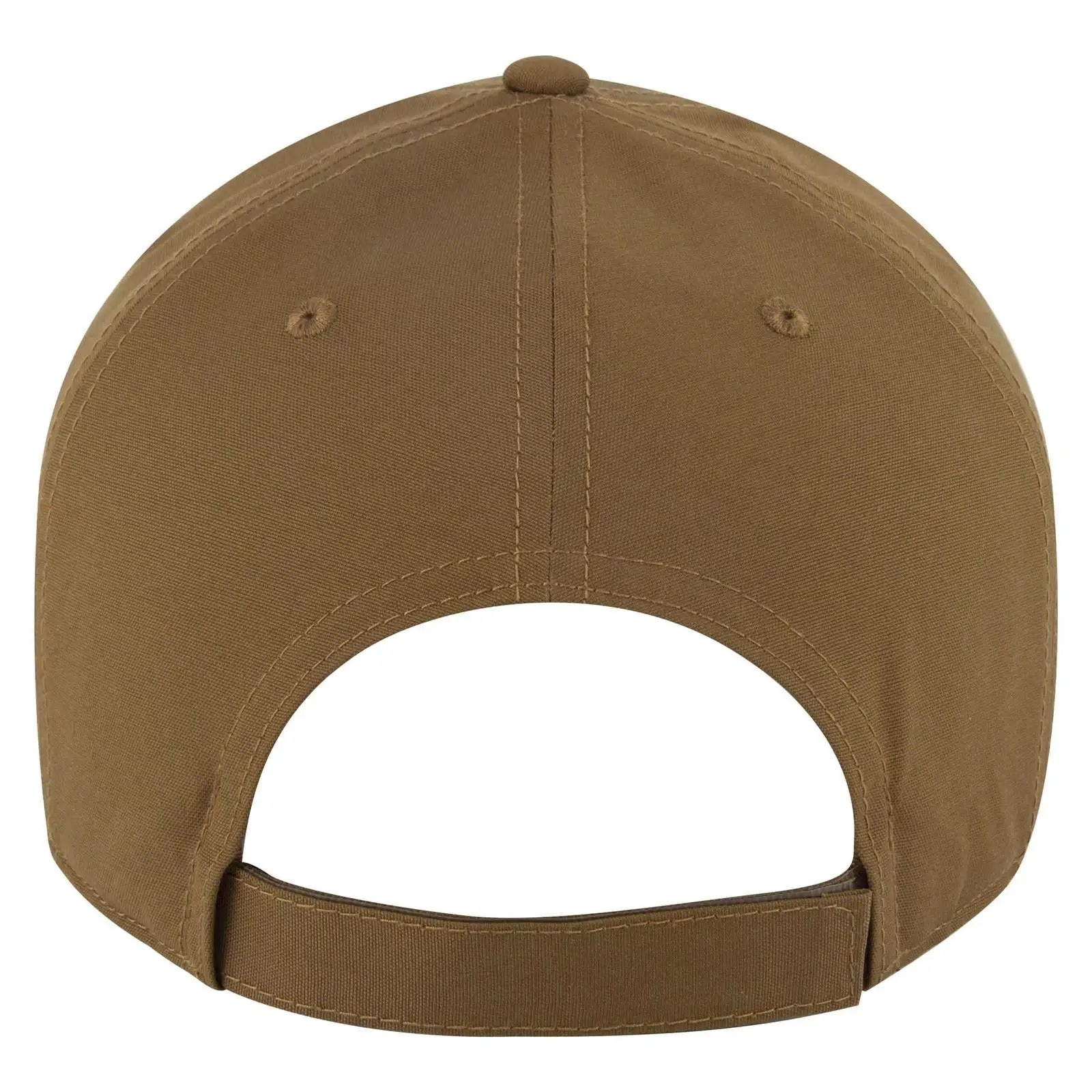 OTTO 19-768 6 Panel Low Profile Baseball Cap - Cy Brn - Cy Brn / 6 1/2’’ - 7 5/8’’