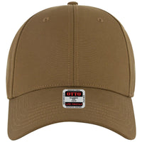 OTTO 19-768 6 Panel Low Profile Baseball Cap - Cy Brn - Cy Brn / 6 1/2’’ - 7 5/8’’