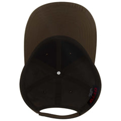 OTTO 19-768 6 Panel Low Profile Baseball Cap - D Brn - D Brn / 6 1/2’’ - 7 5/8’’