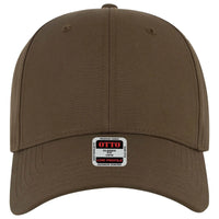 OTTO 19-768 6 Panel Low Profile Baseball Cap - D Brn - D Brn / 6 1/2’’ - 7 5/8’’