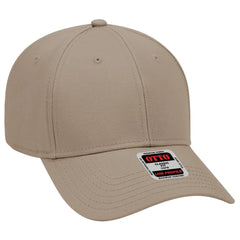 OTTO 19-768 6 Panel Low Profile Baseball Cap - Dk. Khaki - Dk. Khaki / 6 1/2’’ - 7 5/8’’