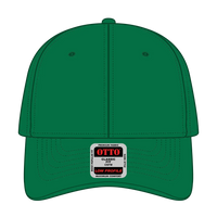 OTTO 19-768 6 Panel Low Profile Baseball Cap - Kelly - Kelly / 6 1/2’’ - 7 5/8’’