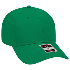 OTTO 19-768 6 Panel Low Profile Baseball Cap - Kelly - Kelly / 6 1/2’’ - 7 5/8’’