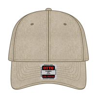 OTTO 19-768 6 Panel Low Profile Baseball Cap - Khk - Khk / 6 1/2’’ - 7 5/8’’