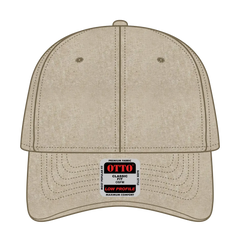 OTTO 19-768 6 Panel Low Profile Baseball Cap - Khk - Khk / 6 1/2’’ - 7 5/8’’