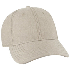 OTTO 19-768 6 Panel Low Profile Baseball Cap - Khk - Khk / 6 1/2’’ - 7 5/8’’