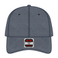OTTO 19-768 6 Panel Low Profile Baseball Cap - Navy - Navy / 6 1/2’’ - 7 5/8’’