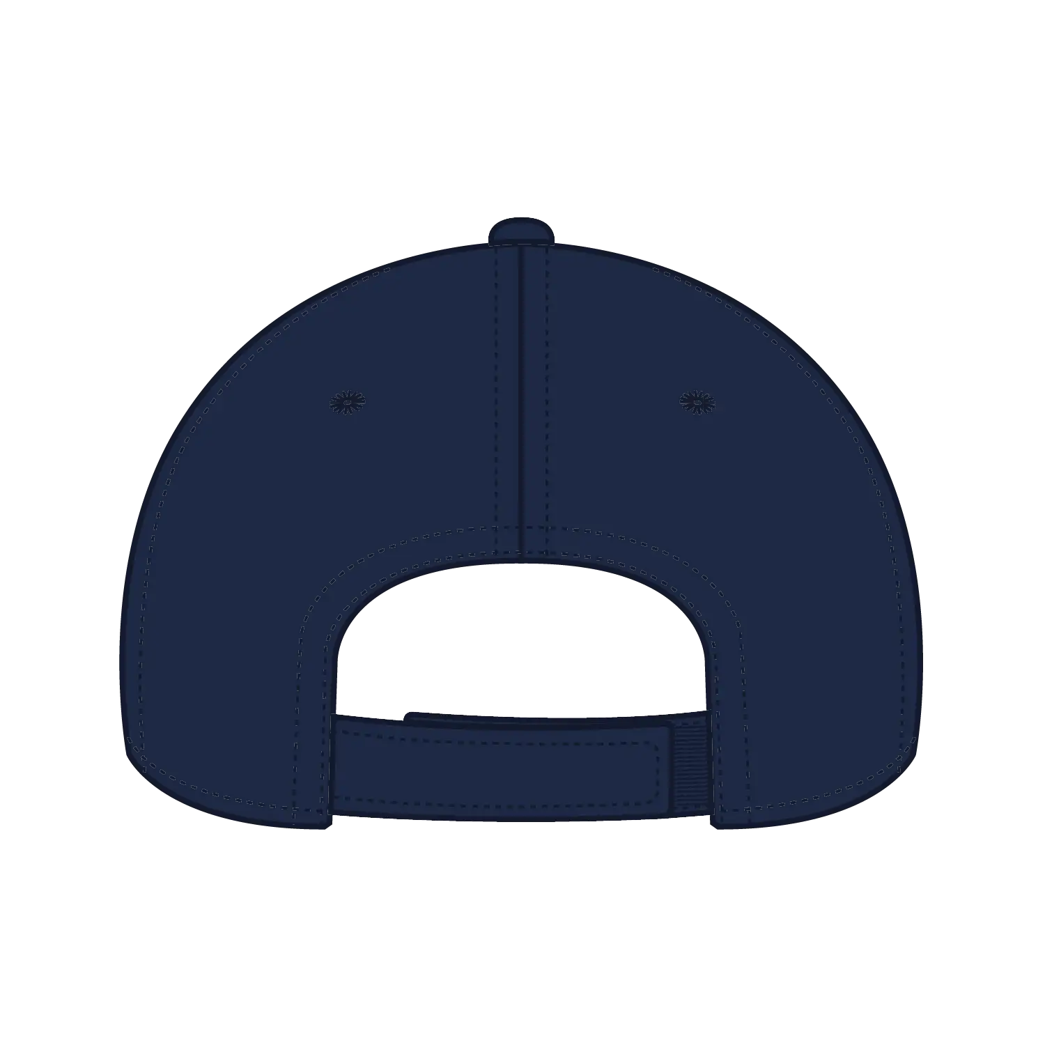 OTTO 19-768 6 Panel Low Profile Baseball Cap - Navy Blue - Navy Blue / 6 1/2’’ - 7 5/8’’