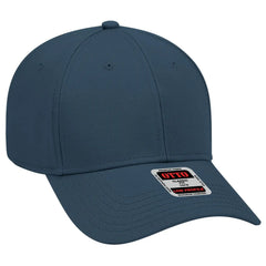 OTTO 19-768 6 Panel Low Profile Baseball Cap - Navy Blue - Navy Blue / 6 1/2’’ - 7 5/8’’