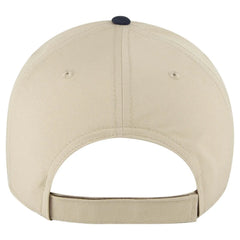 OTTO 19-768 6 Panel Low Profile Baseball Cap - Nvy/Khk/Khk - Nvy/Khk/Khk / 6 1/2’’ - 7 5/8’’