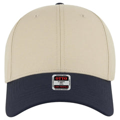 OTTO 19-768 6 Panel Low Profile Baseball Cap - Nvy/Khk/Khk - Nvy/Khk/Khk / 6 1/2’’ - 7 5/8’’