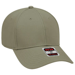 OTTO 19-768 6 Panel Low Profile Baseball Cap - Ol. Green - Ol. Green / 6 1/2’’ - 7 5/8’’